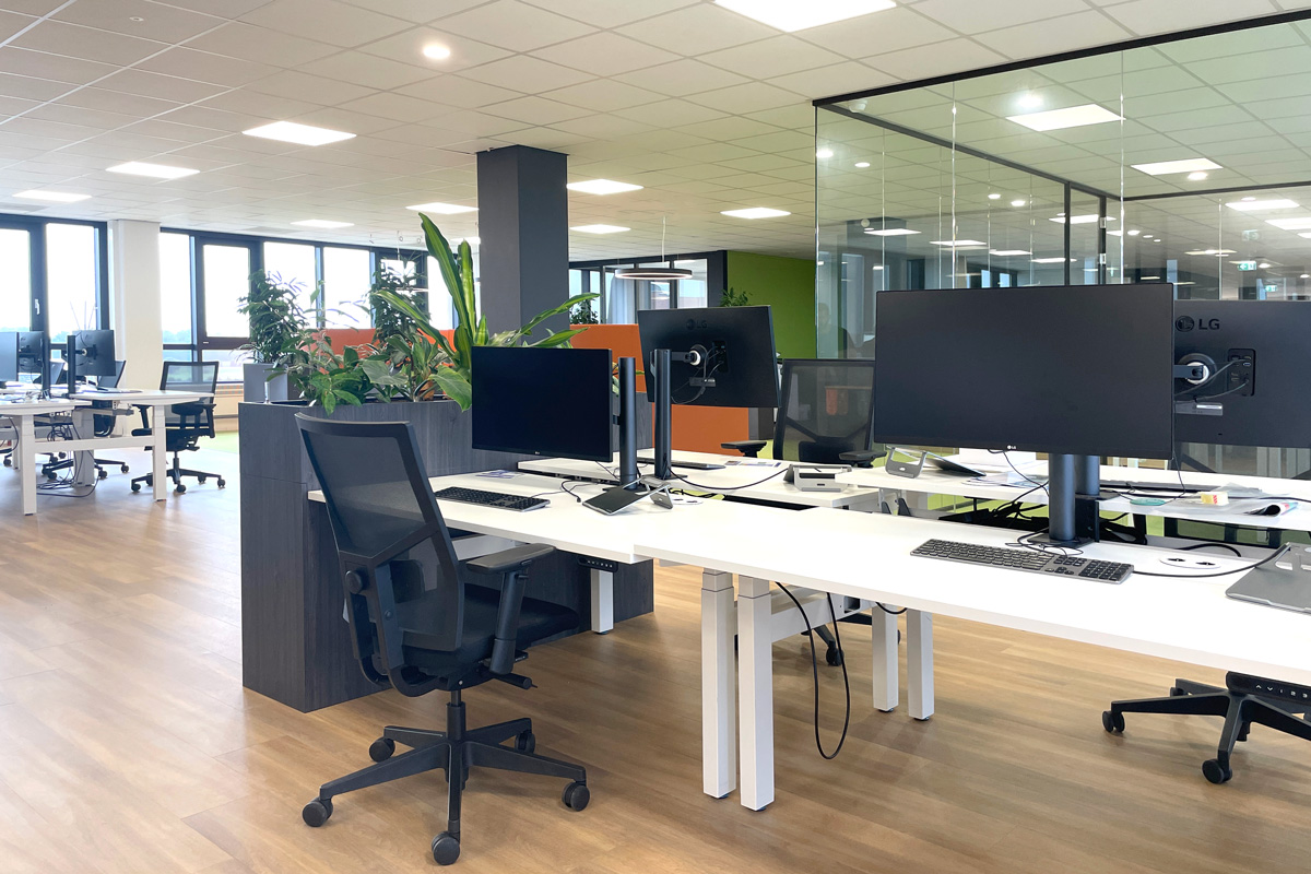 Interieur ontwerp kantoor inrichting voor EAGE in Utrecht