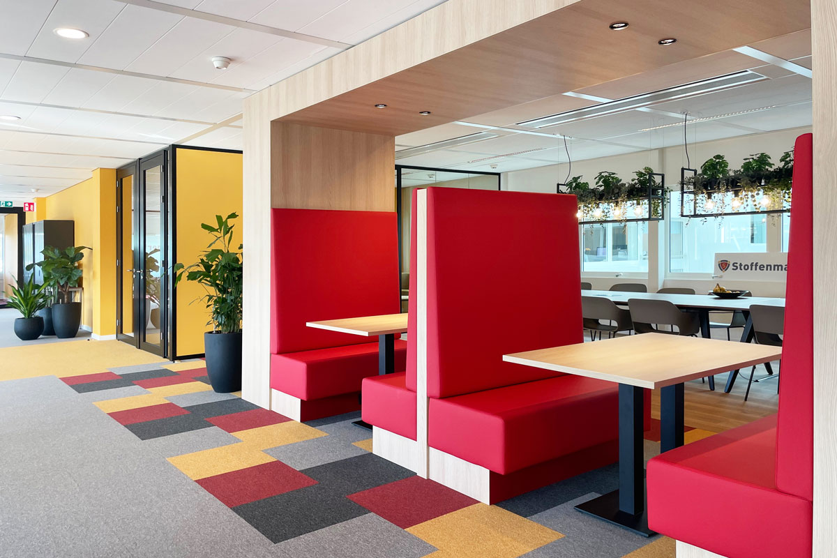 Interieurarchitect Houten - kantoorinrichting - Interieurontwerp kantoor Stoffenmanager