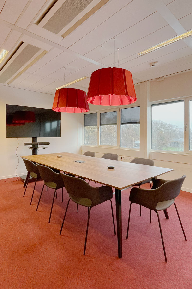 Kantoor architect - Inrichting vergaderkamer kantoorinchting 