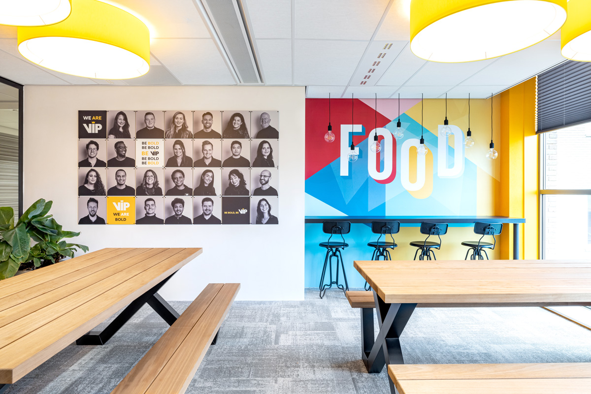 Kantine inrichting werkomgeving Utrecht