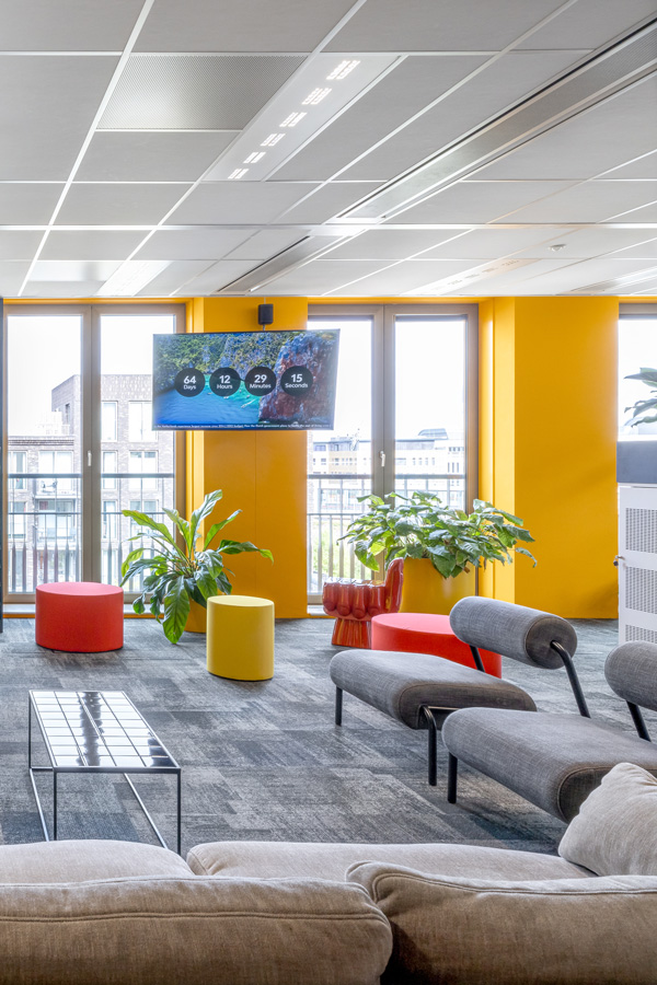 Interieurontwerp Amersfoort kantoor VIP - inspirerende kantoorinrichting