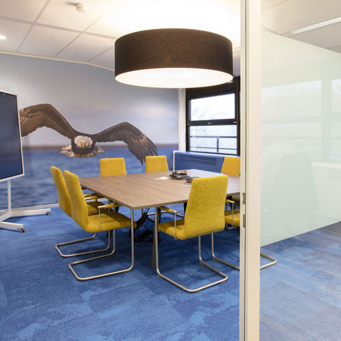 Kantoorinrichting door binnenhuisarchitect in Nieuwegein