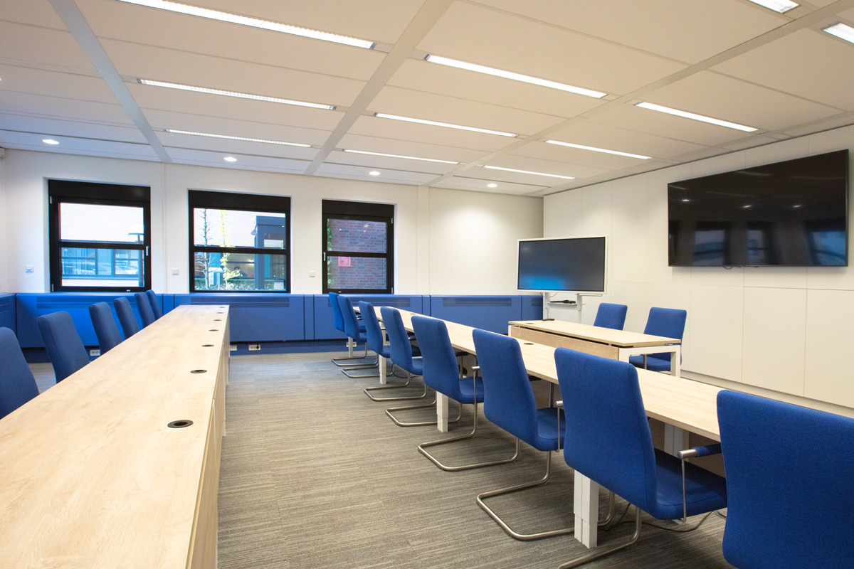 Interieurontwerp opleidingsruimte voor kantoor Utrecht, Nieuwegein