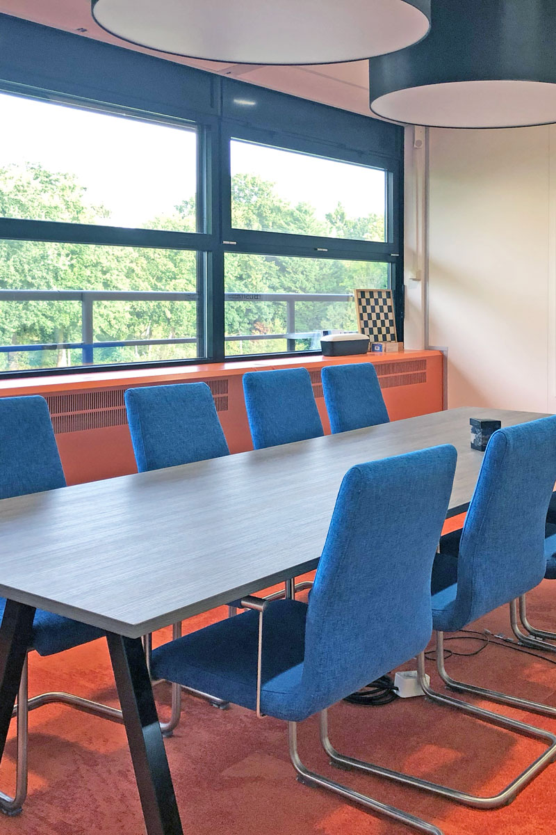 Werkplekken interieurontwerp kantoor Nieuwegein, Utrecht