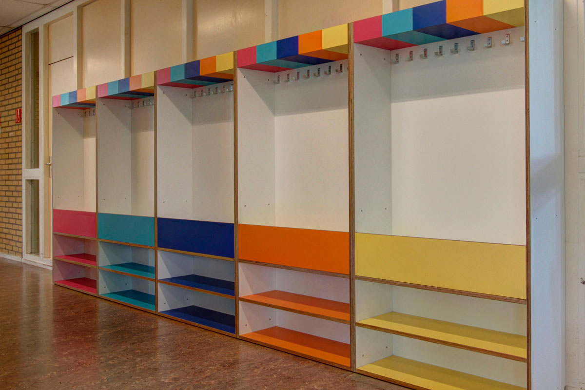 Maatwerk meubilair leeromgeving school