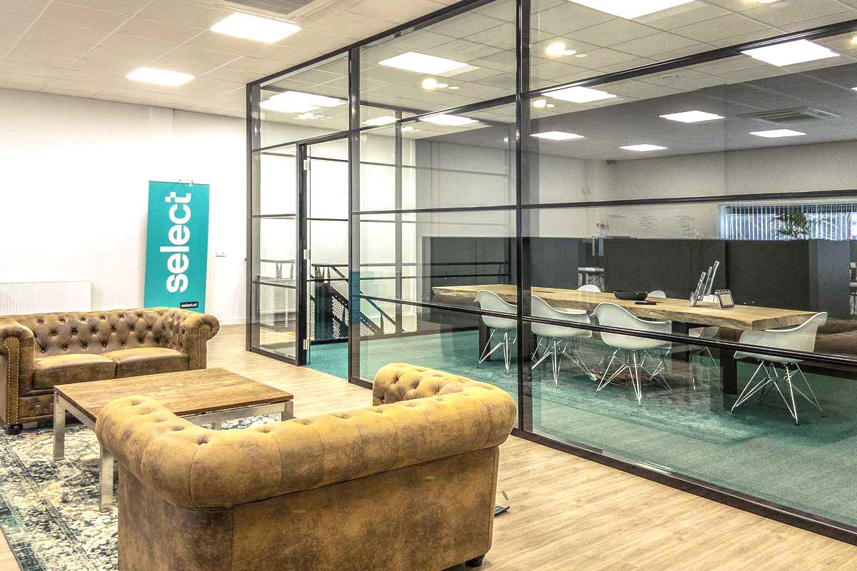 Binnenhuisarchitect Nieuwegein - kantoorinrichting uitzendbureau Select