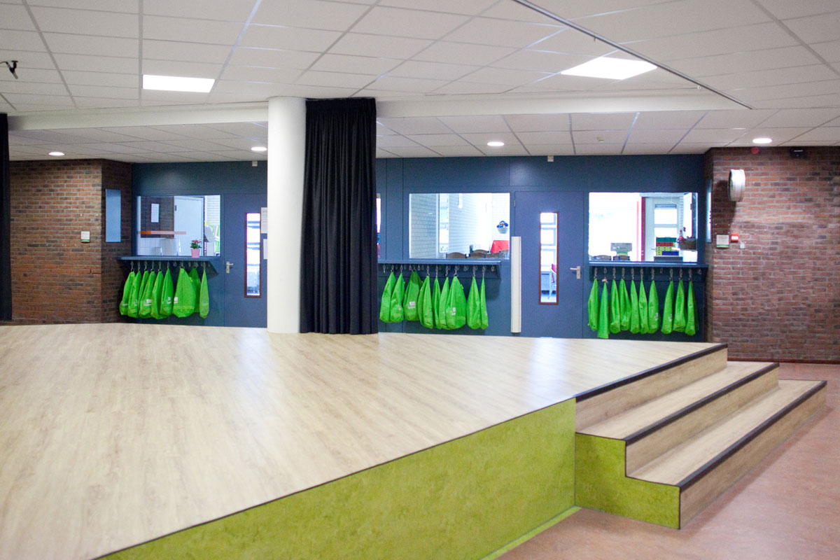 Inrichting leerplein basisschool