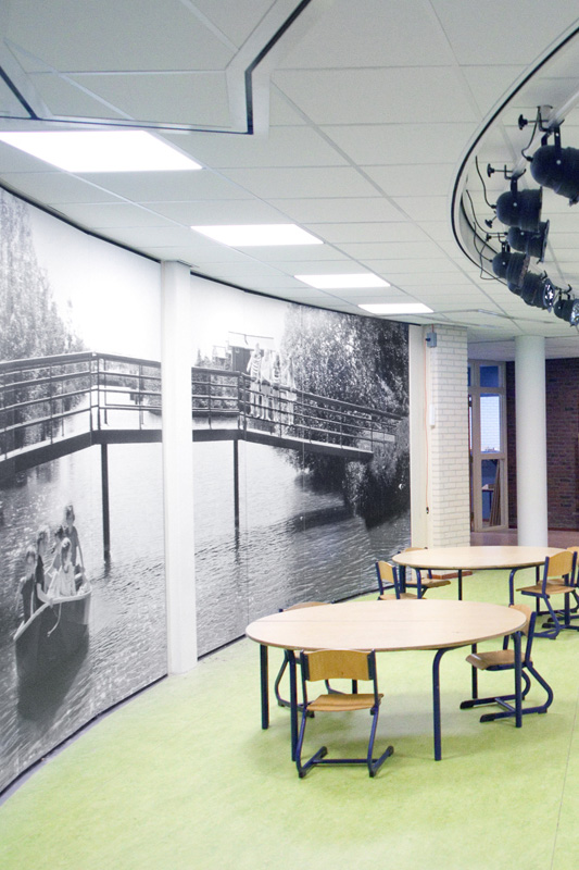 Interieurontwerp leerplein basisschool Houten 