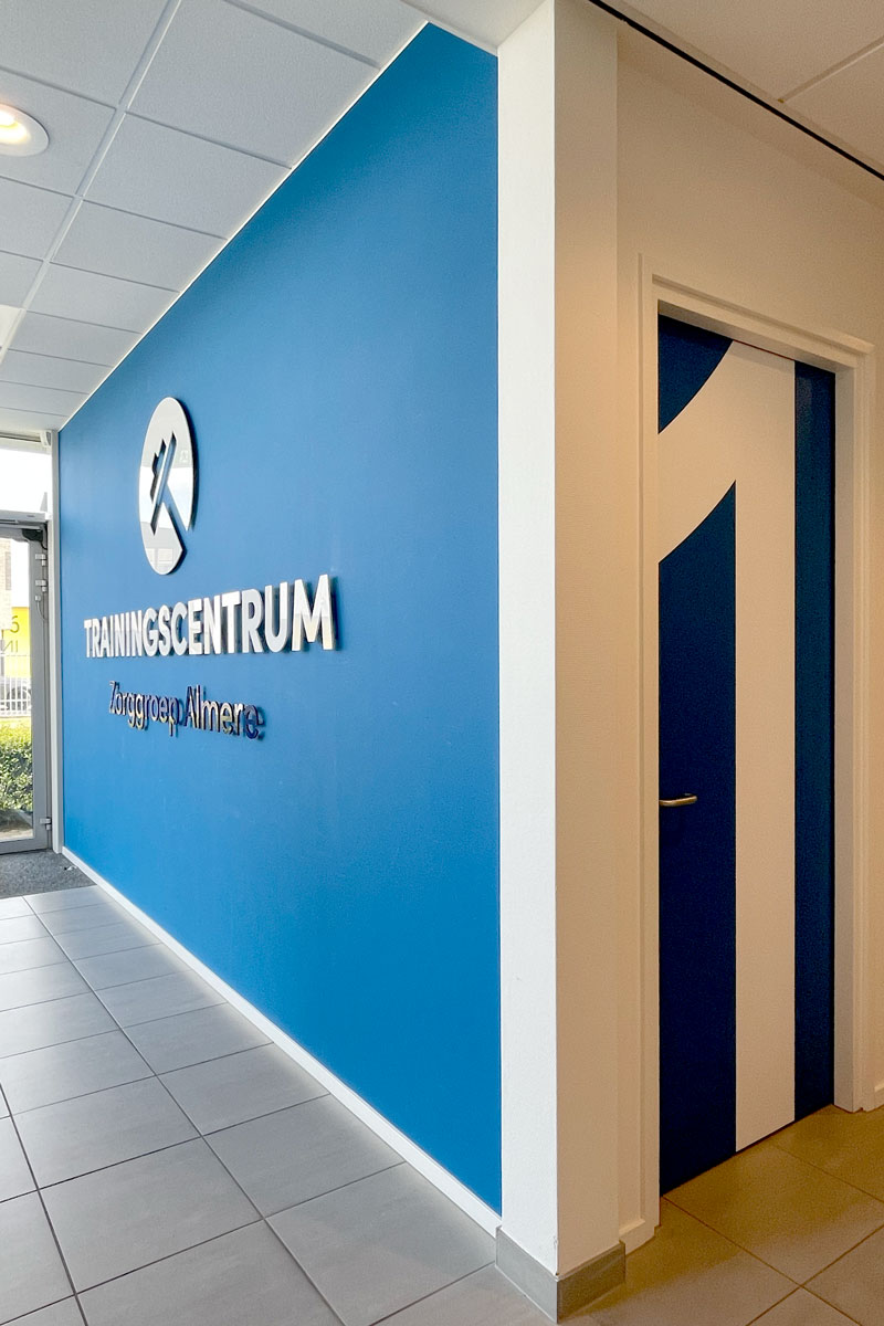 Inrichting fysiotherapiepraktijk entree