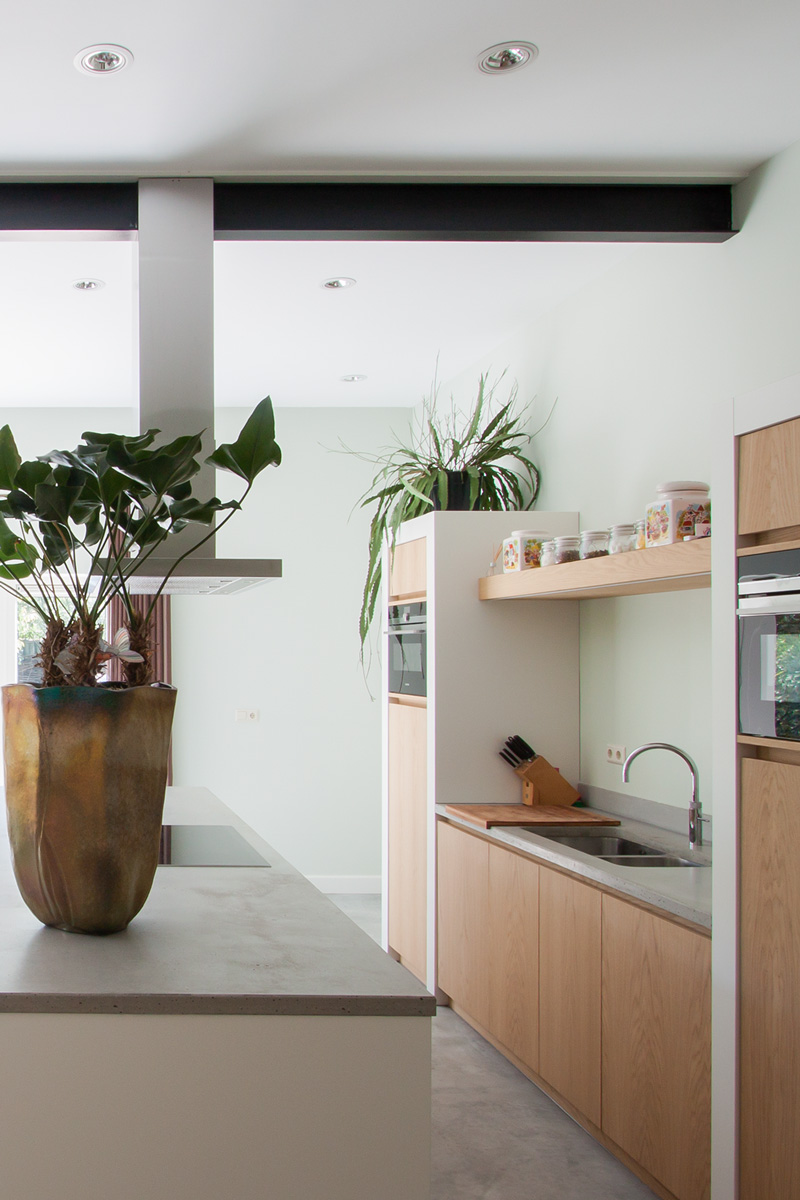 Leefkeuken woonboerderij Utrecht