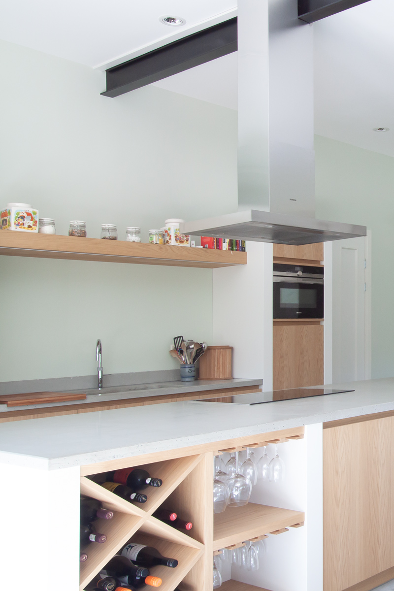 Verbouwing boerderij met leefkeuken