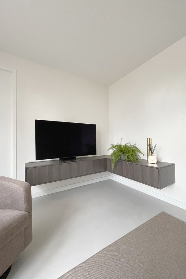 Tv meubel op maat woonkamer