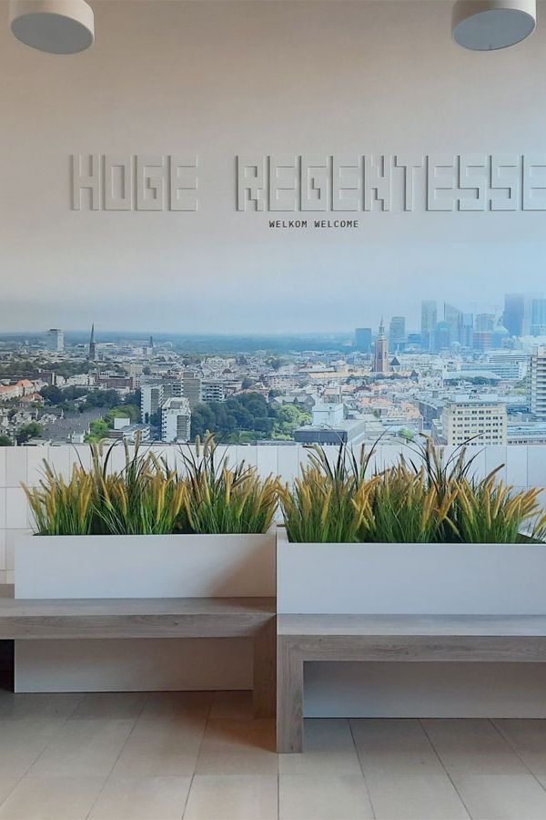 Inrichting entree appartementencomplex