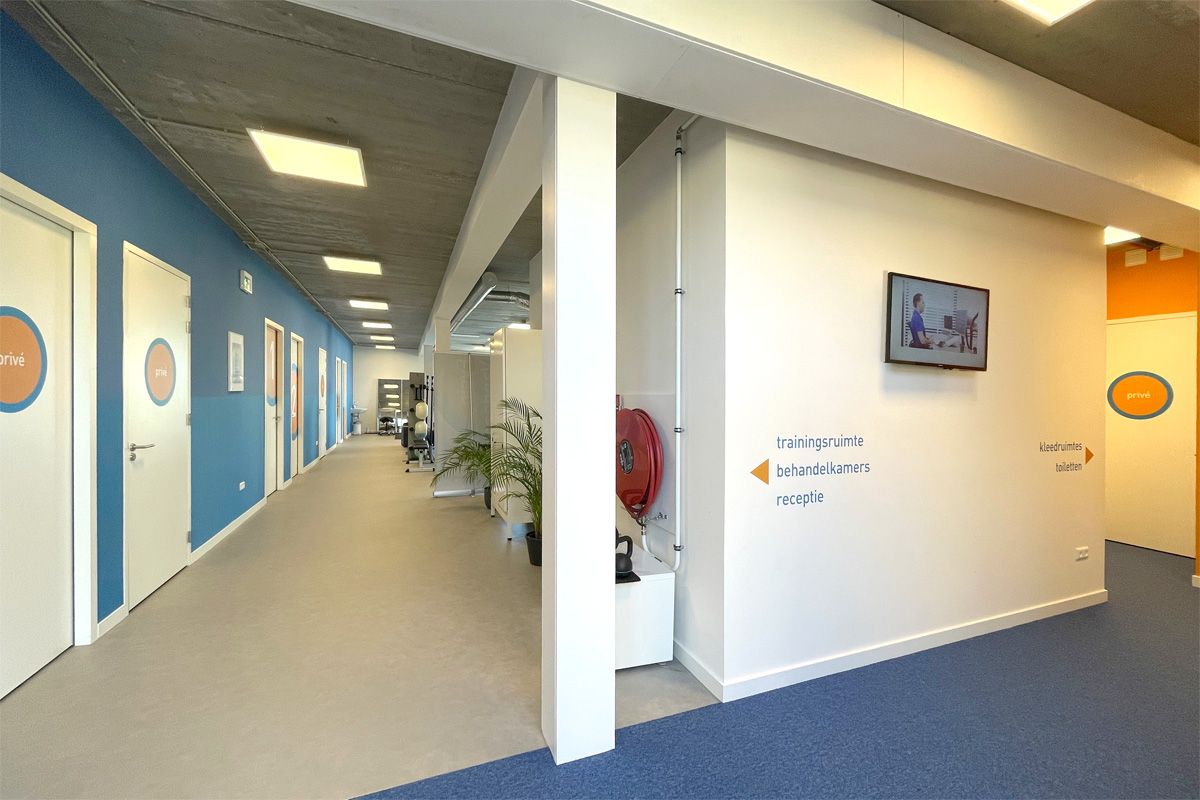 Entree fysiopraktijk FysioVandaag in Utrecht Houten