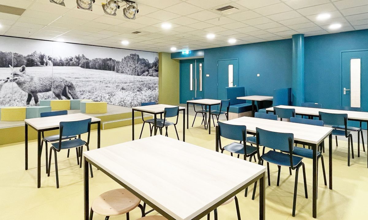 Schoolinrichting basisschool De Vos aula