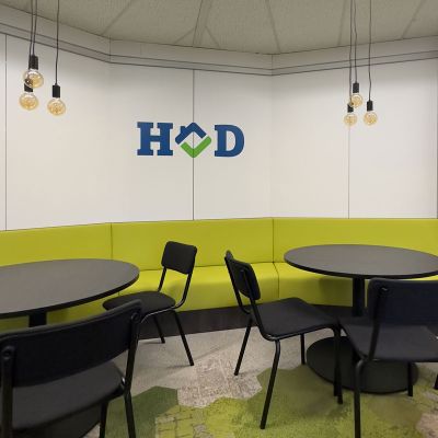 Interieurarchitect Nieuwegein - kantoorinrichting HOD Vastgoedbeheer