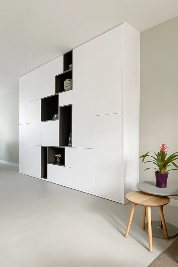 Kast op maat design woonkamer