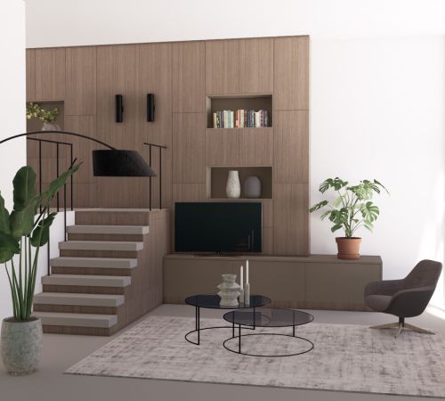 Interieurontwerp Amersfoort - 3d-tekening luxe woning inrichting