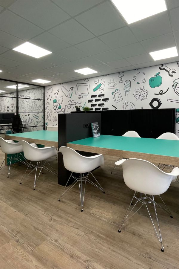 Kantoorinrichting uitzendbureau Veendam