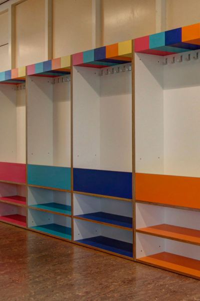 Ontwerp maatkasten basisschool Rotterdam