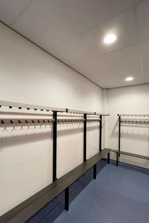 Inrichting fysiotherapie praktijk lockers