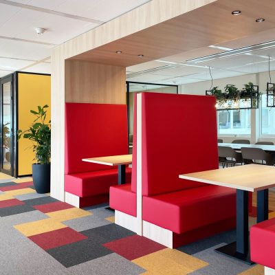 Interieurarchitect Houten - kantoorinrichting - Interieurontwerp kantoor Stoffenmanager