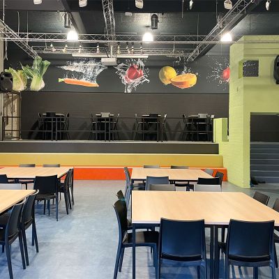 Binnenhuisarchitect Nieuwegein - leerplein schoolinrichting frisse school