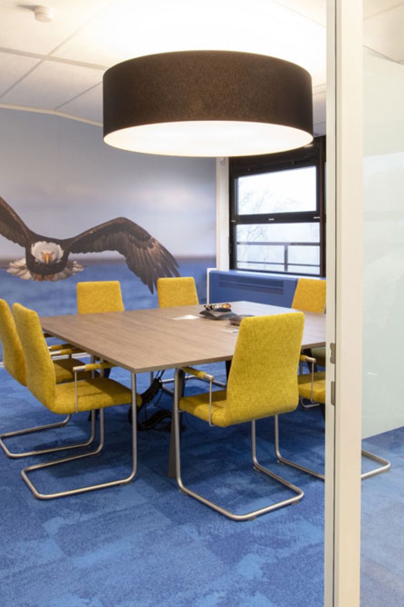 Kantoorinrichting door binnenhuisarchitect in Nieuwegein